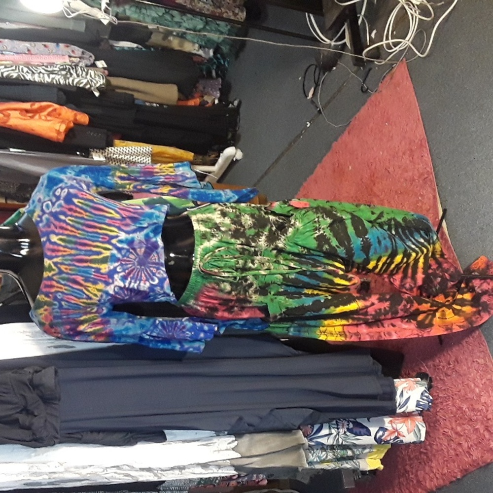 #4312 Vibrant Tie-Dye Herem Pant